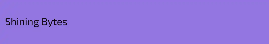 Shining Bytes